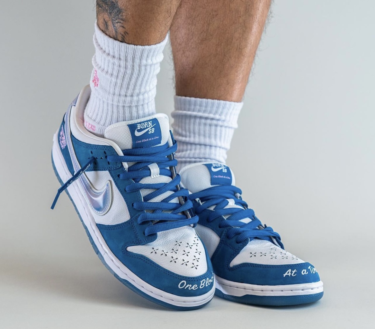 Born x Raised Nike SB Dunk Low FN7819-400 Release On-Feet