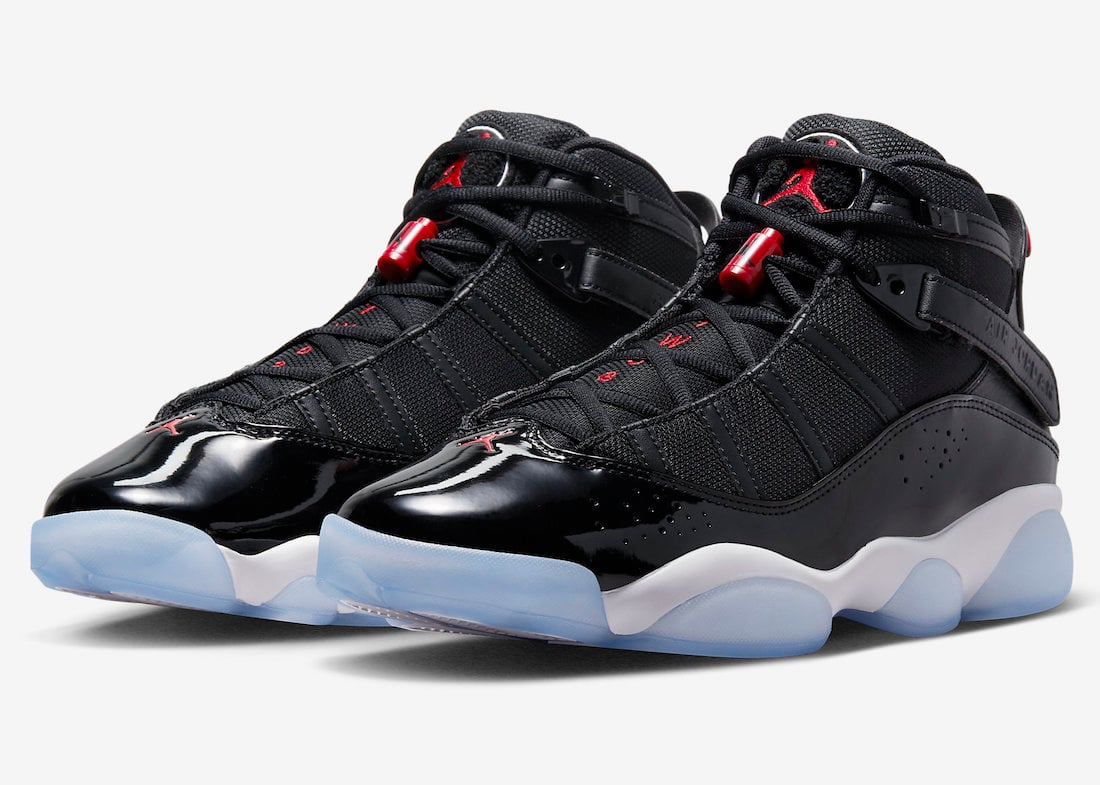 Jordan 6 Rings Black Red 322992-064 Release Date Info