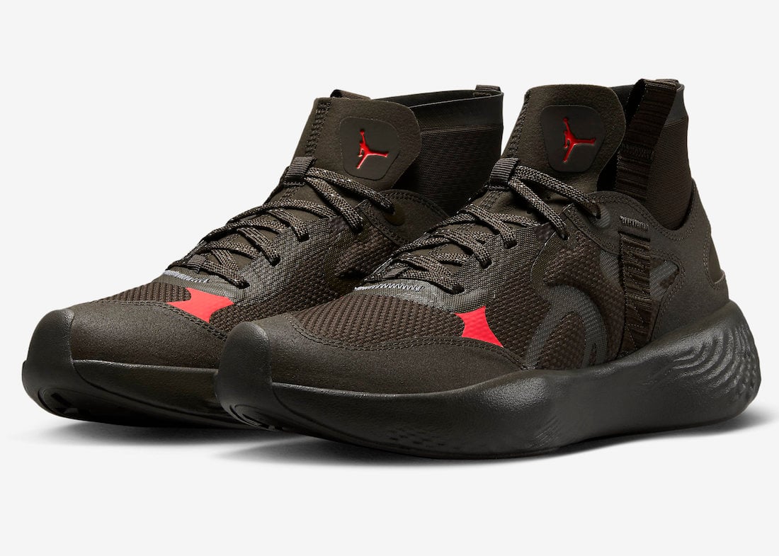 Jordan Delta 3 Mid Coming Soon in Dark Chocolate and Infrared