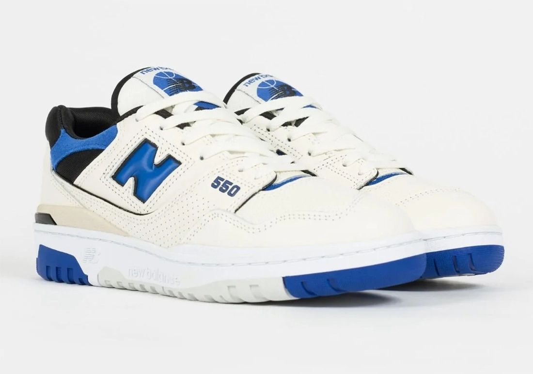 New Balance 550 Sea Salt Team Royal BB550VTA Release Date Info