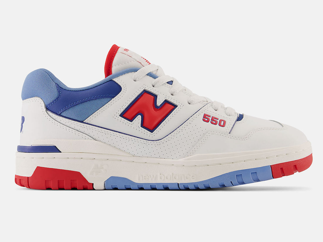 New Balance 550 with Patriotic Colors Releases April 6th