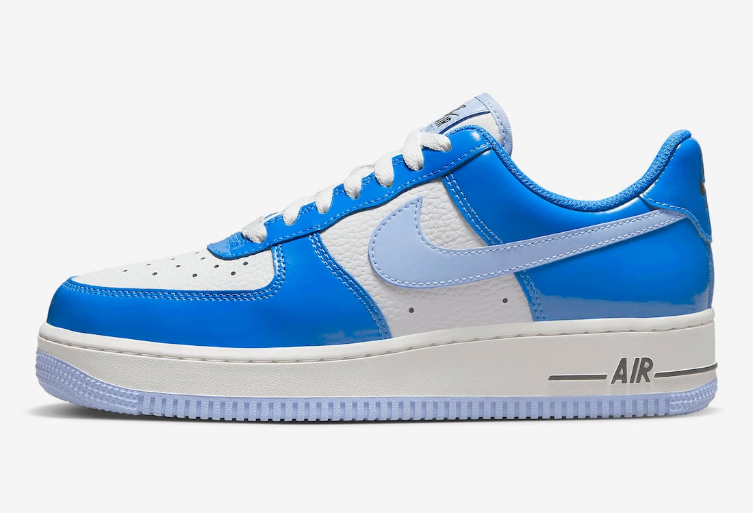 Nike Air Force 1 Low Blue Patent FJ4801-400 Release Date Info