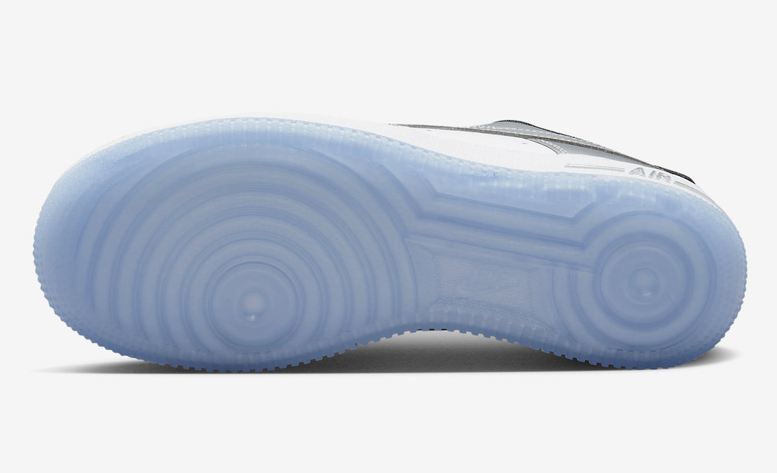 Nike Air Force 1 Low Chrome Metallic Silver Black DX6764-001 Release Date Info