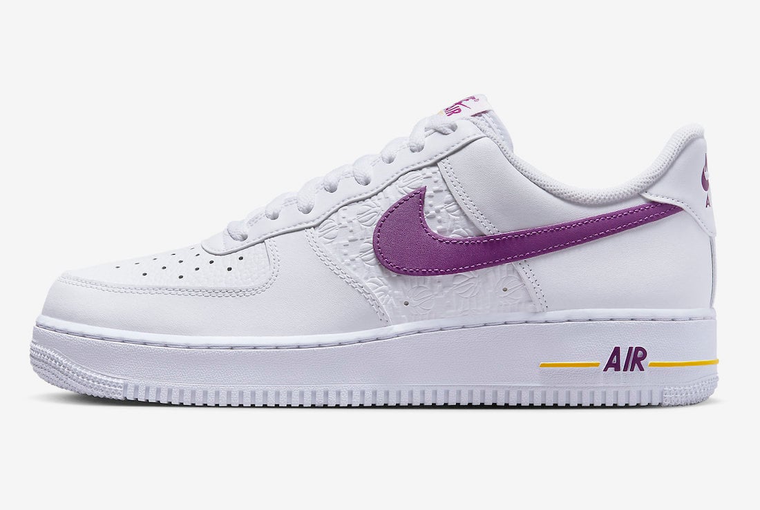 Nike Air Force 1 Low EMB Bold Berry FJ4209-100 Release Date Info