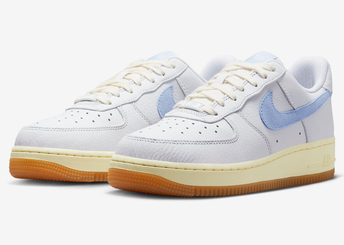 Nike Air Force 1 Low Releasing with Ice Blue Suede Swooshes