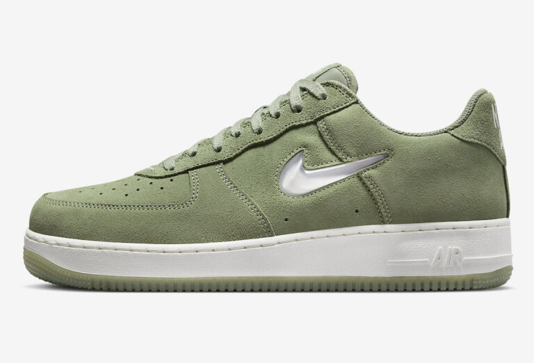 Nike Air Force 1 Low Jewel Oil Green DV0785-300 Release Date | SneakerFiles