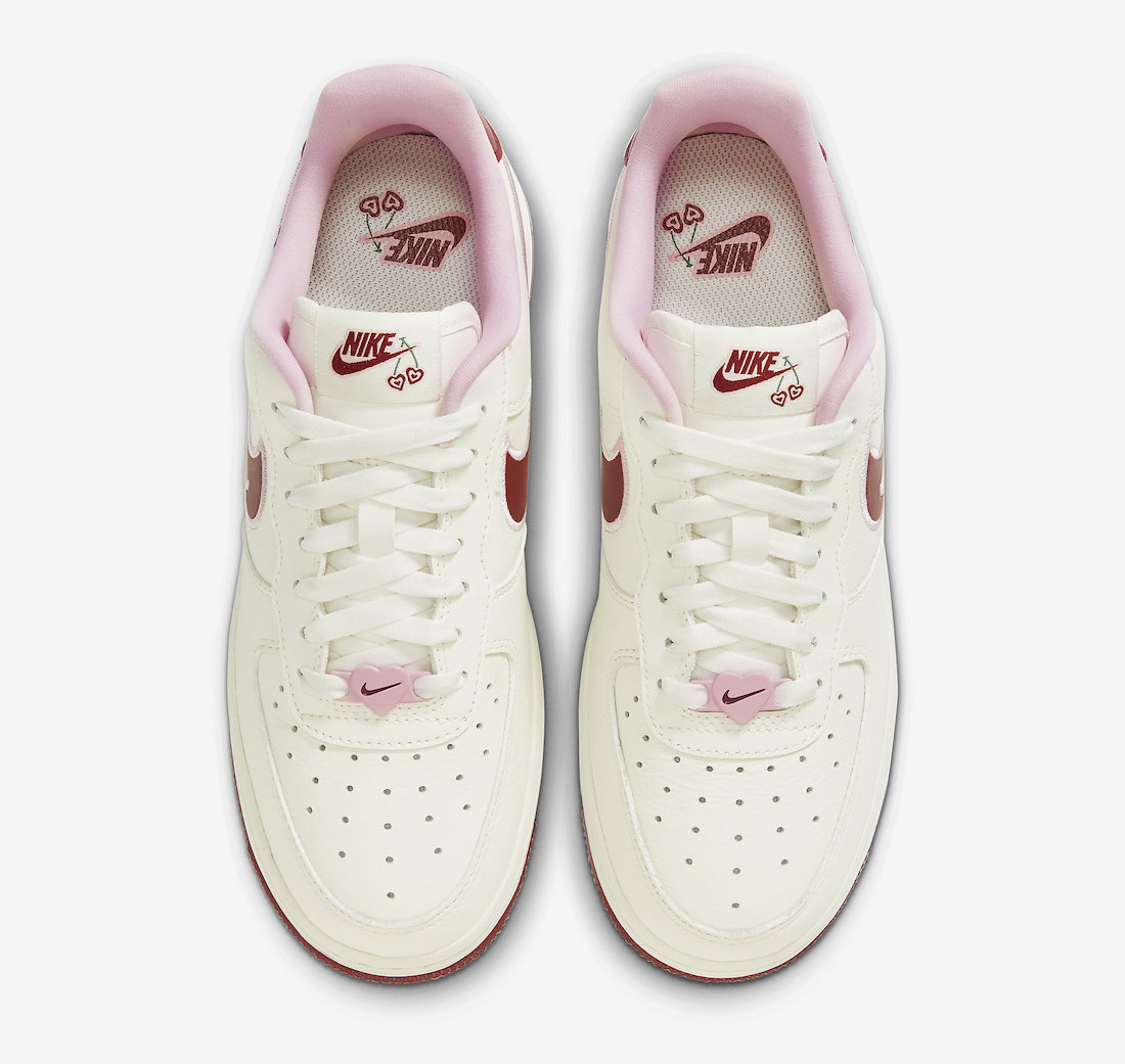 Nike Air Force 1 Low Valentines Day 2023 FD4616-161 Release Date Info