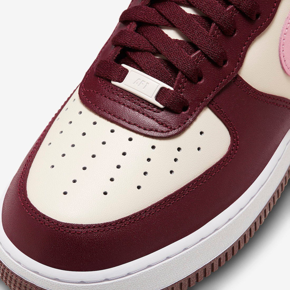 Nike Air Force 1 Low Valentines Day Sail Night Maroon Medium Soft Pink Release Date Info