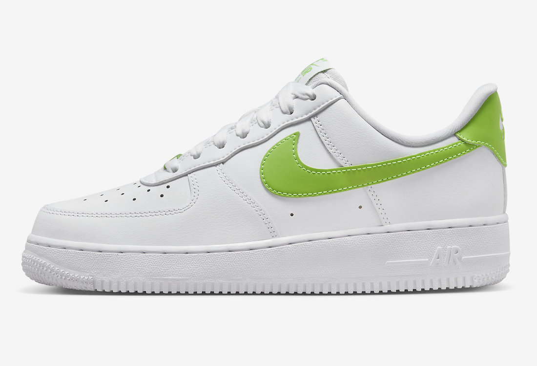 Nike Air Force 1 Low White Action Green DD8959-112 Release Date Info