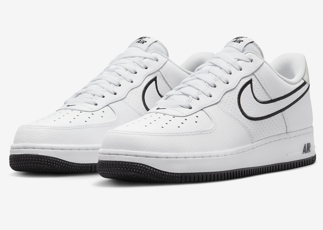 This Nike Air Force 1 Low Features Perforations and Embroidered Swooshes