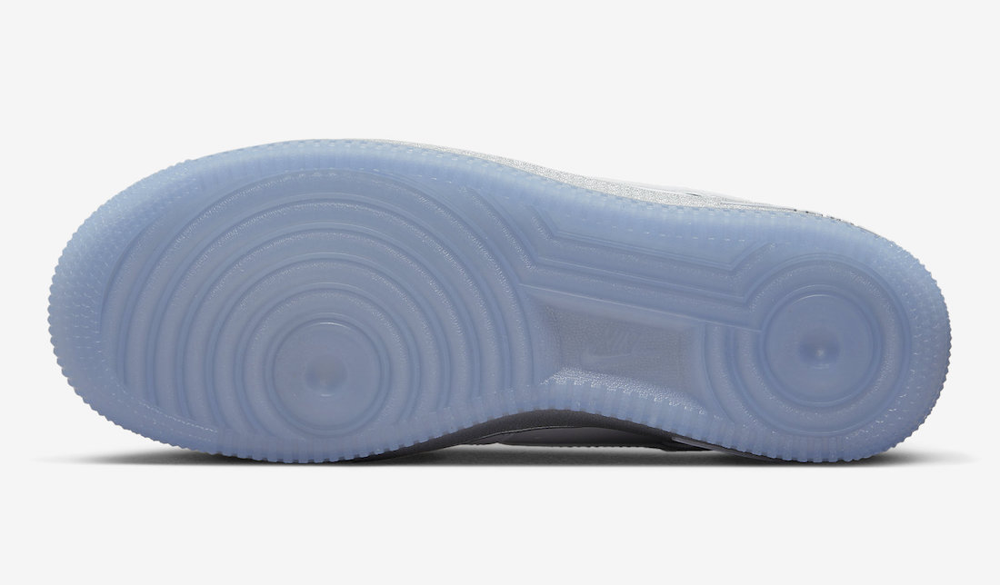 Nike Air Force 1 Low White Chrome Metallic Silver Black DX6764-100 Release Date Info