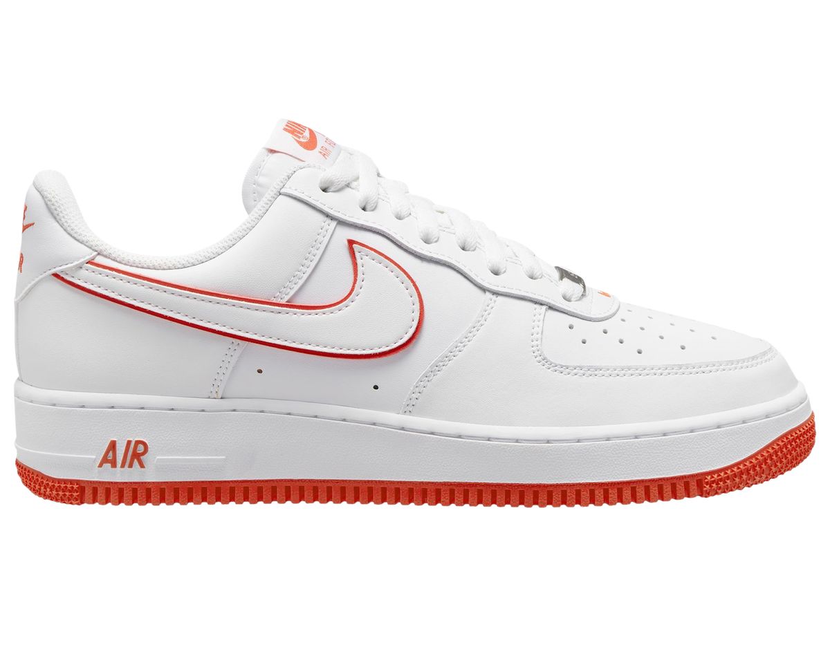Nike Air Force 1 Low Releasing in White and Orange
