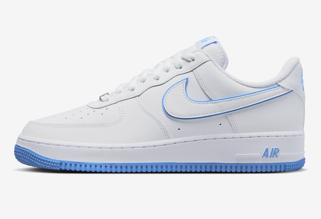 Nike Air Force 1 Low White University Blue DV0788-101 Release Date Info