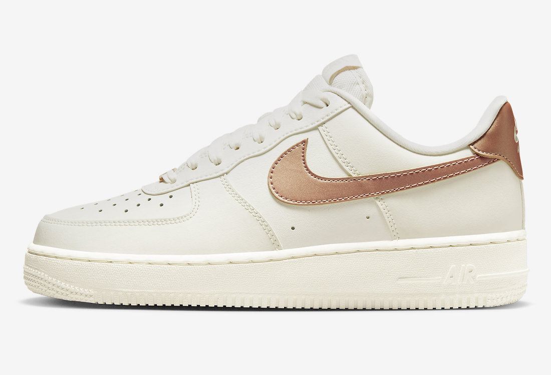 Nike Air Force 1 Low WMNS Metallic Red Bronze DD8959-109 Release Date Info