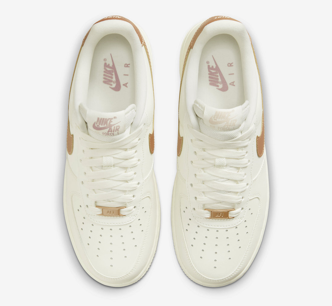 Nike Air Force 1 Low WMNS Metallic Red Bronze DD8959-109 Release Date Info