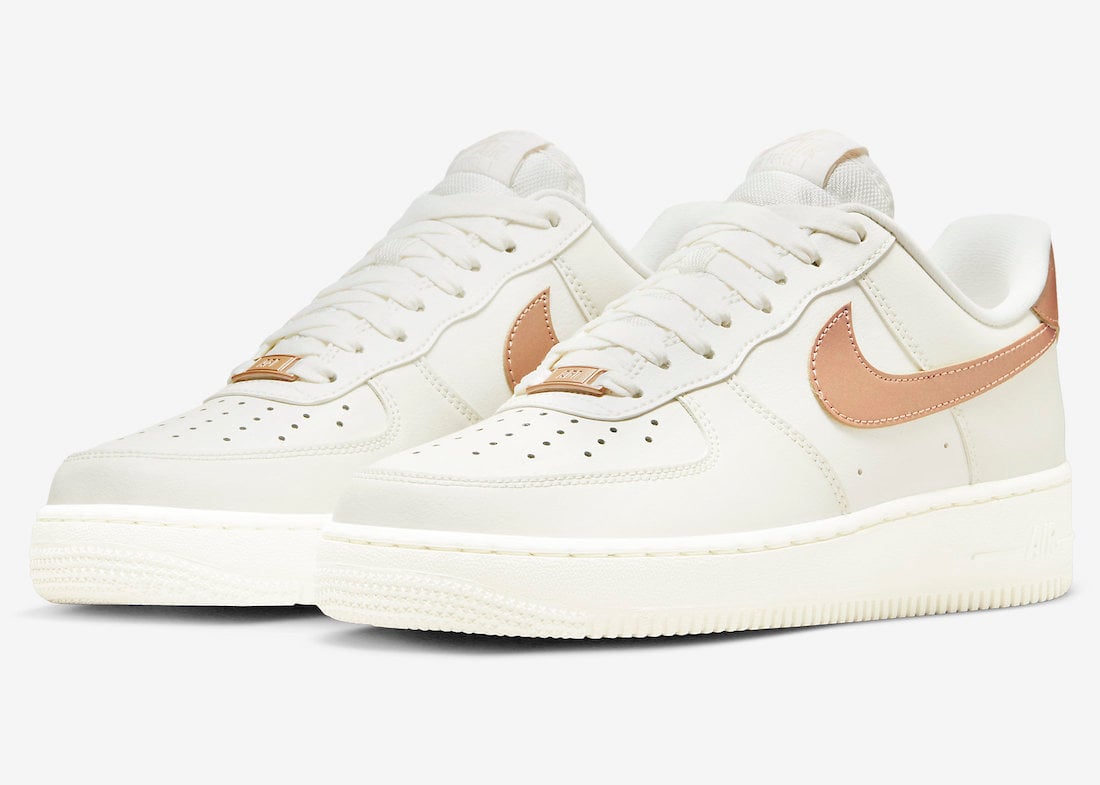 Nike Air Force 1 Low WMNS Metallic Red Bronze DD8959-109 Release Date Info