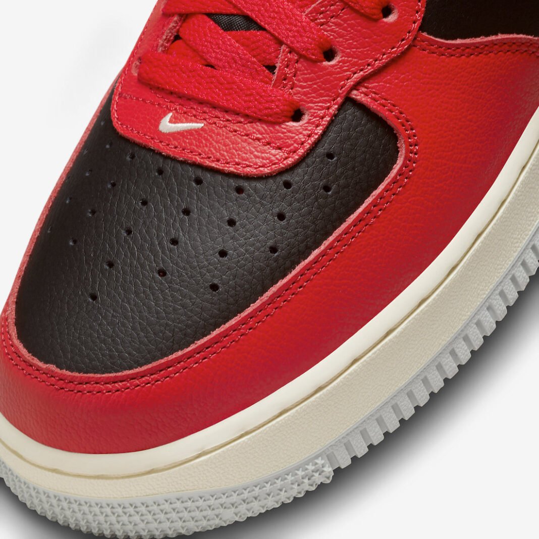 af1 black and red