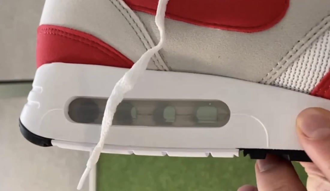 Nike Air Max 1 Big Bubble University Red 2023 Release Date