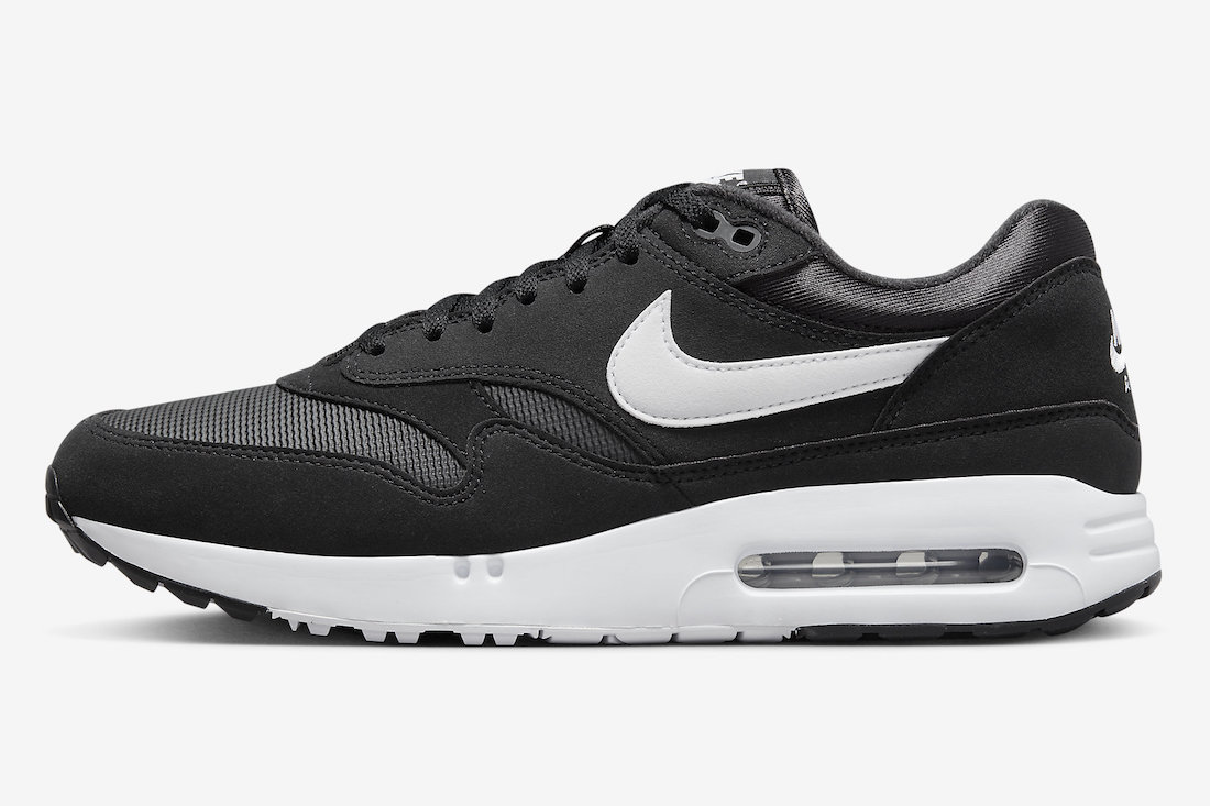 Nike Air Max 1 Golf Black White DV1403-010 Release Date Info