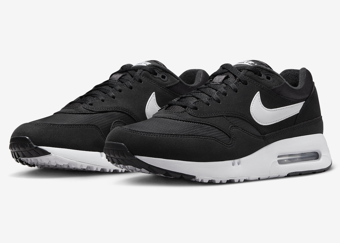 Nike Air Max 1 Golf Releasing in Black and White