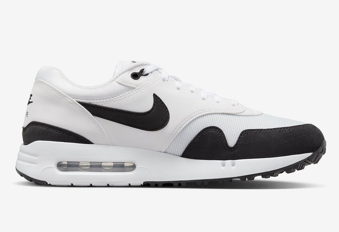 Nike Air Max 1 Golf Panda White Black DV1403-110 Release Date Info Nike Air Max 1 Golf Panda White Black DV1403-110 Release Date Info