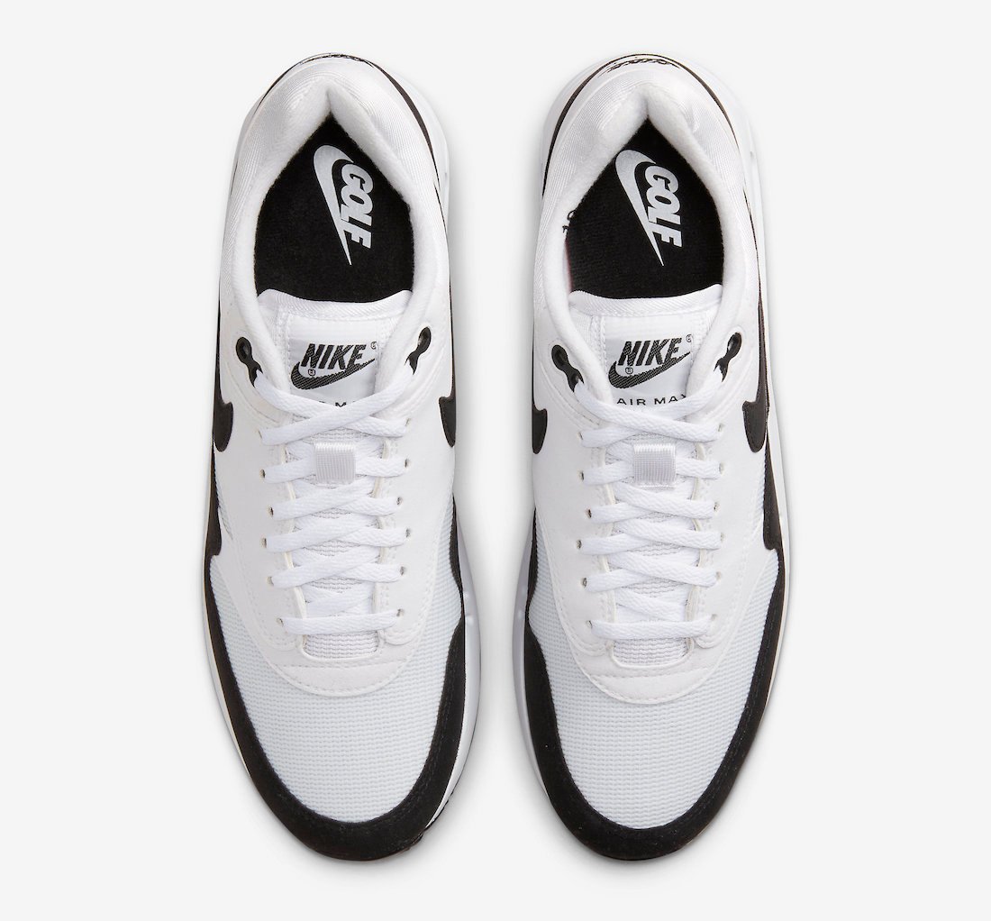 Nike Air Max 1 Golf Panda White Black DV1403-110 Release Date Info Nike Air Max 1 Golf Panda White Black DV1403-110 Release Date Info