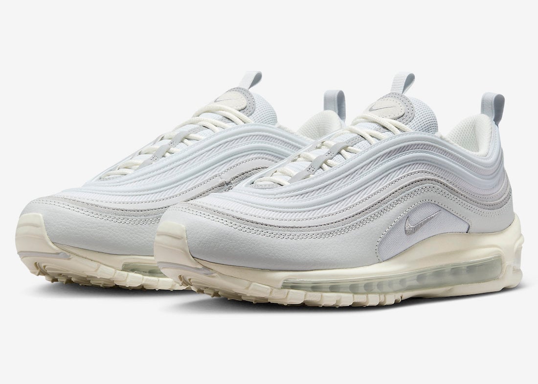 Nike Air Max 97 Releasing in Pure Platinum and Wolf Grey