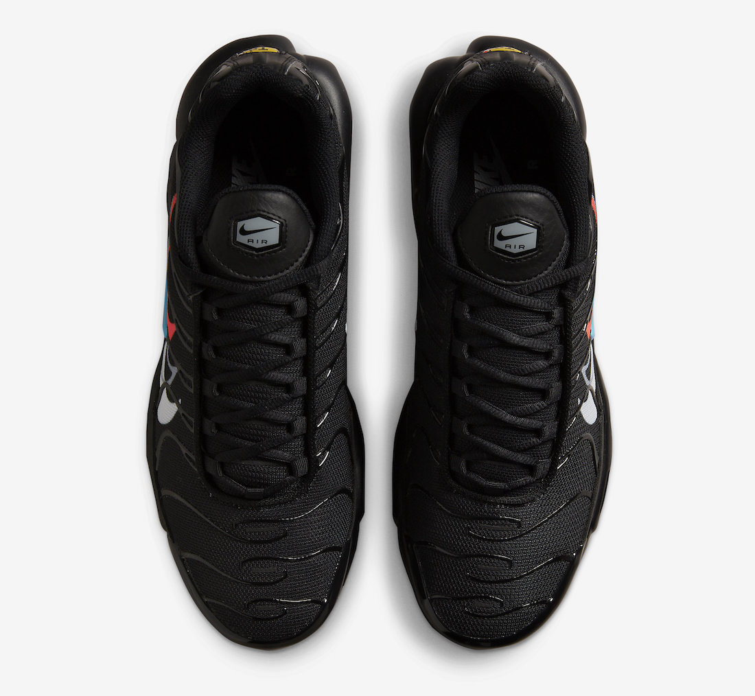 Nike Air Max Plus Black Multi Swoosh FJ4224-001 Release Date Info