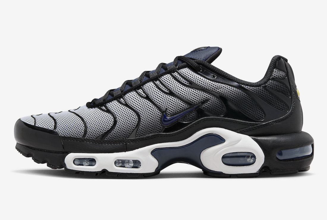 Nike Air Max Plus Black White Midnight Navy DV7665-001 Release Date Info