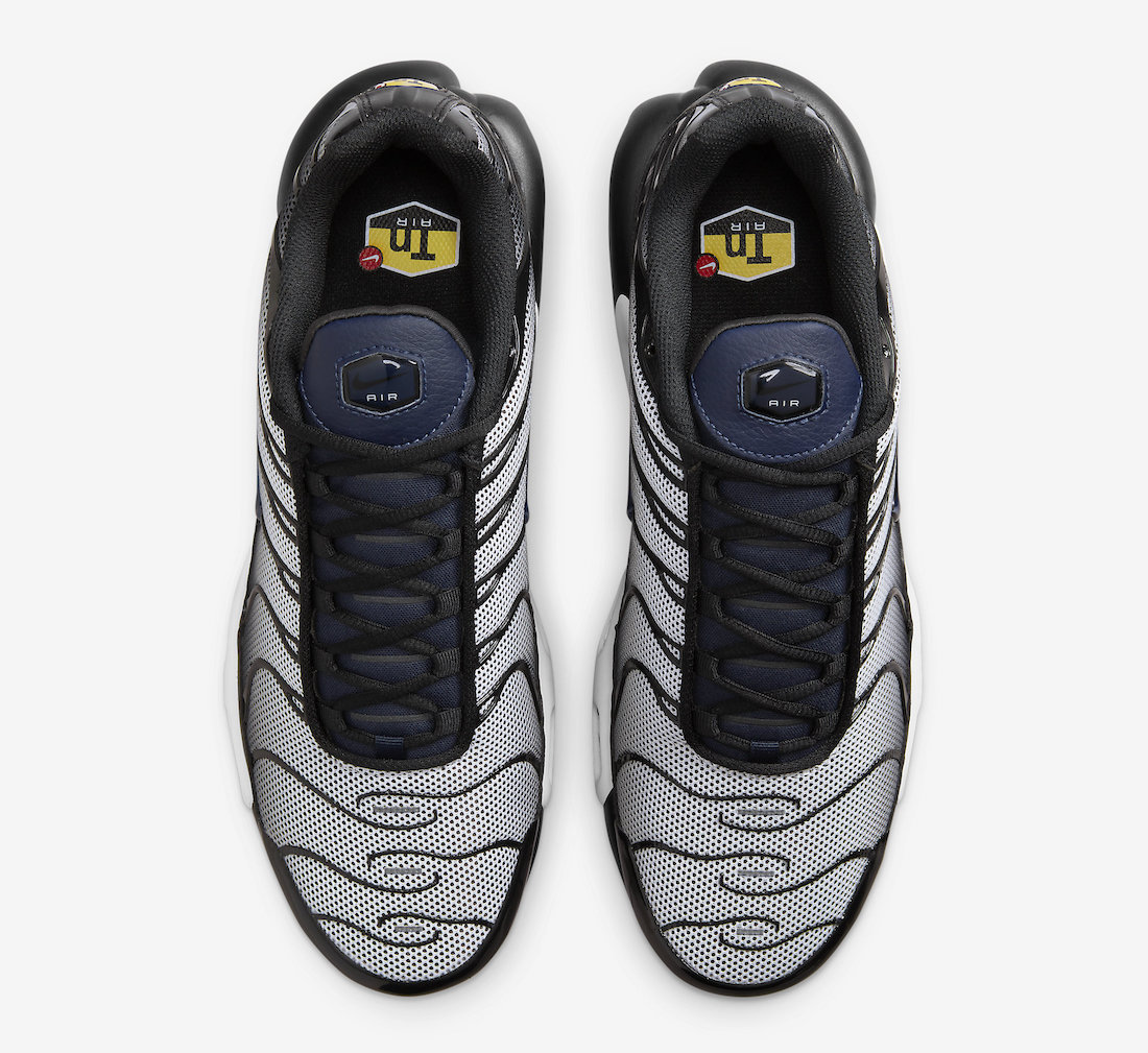 Nike Air Max Plus Black White Midnight Navy DV7665-001 Release Date Info