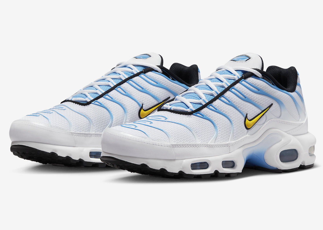 Nike Air Max Plus Releasing in White and University Blue