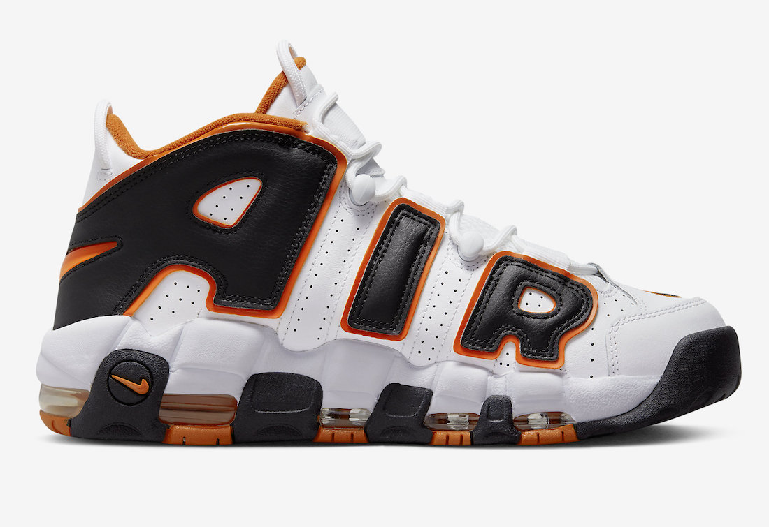 Nike Air More Uptempo White Starfish Black FJ4416-100 Release Date Info