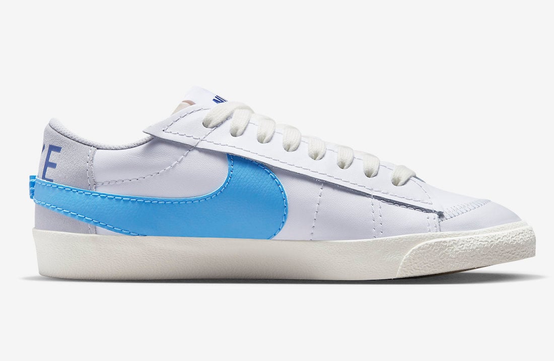 Nike Blazer Low Jumbo Double Swoosh FN3413-100 Release Date Info