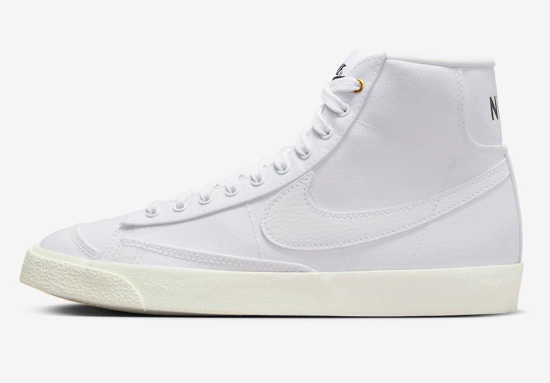 Nike Blazer Mid White Canvas DX5550-100 Release Date Info