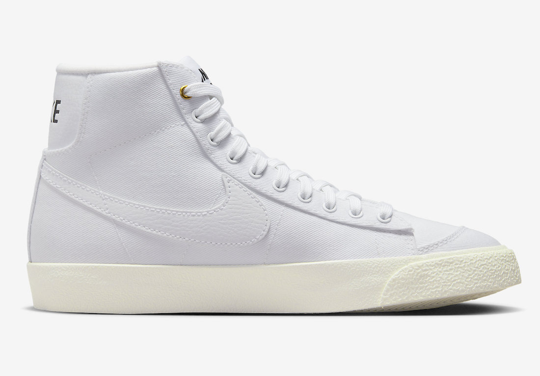 Nike Blazer Mid White Canvas DX5550-100 Release Date Info