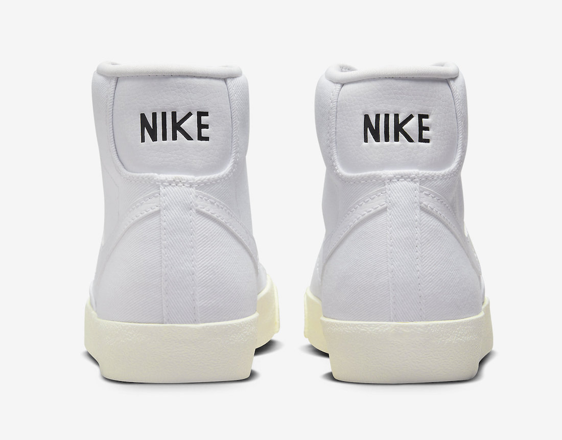 Nike Blazer Mid White Canvas DX5550-100 Release Date Info