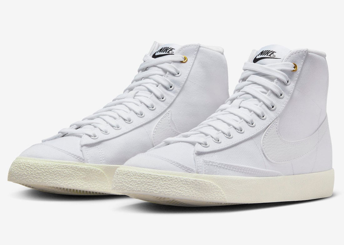 Nike Blazer Mid White Canvas DX5550-100 Release Date Info