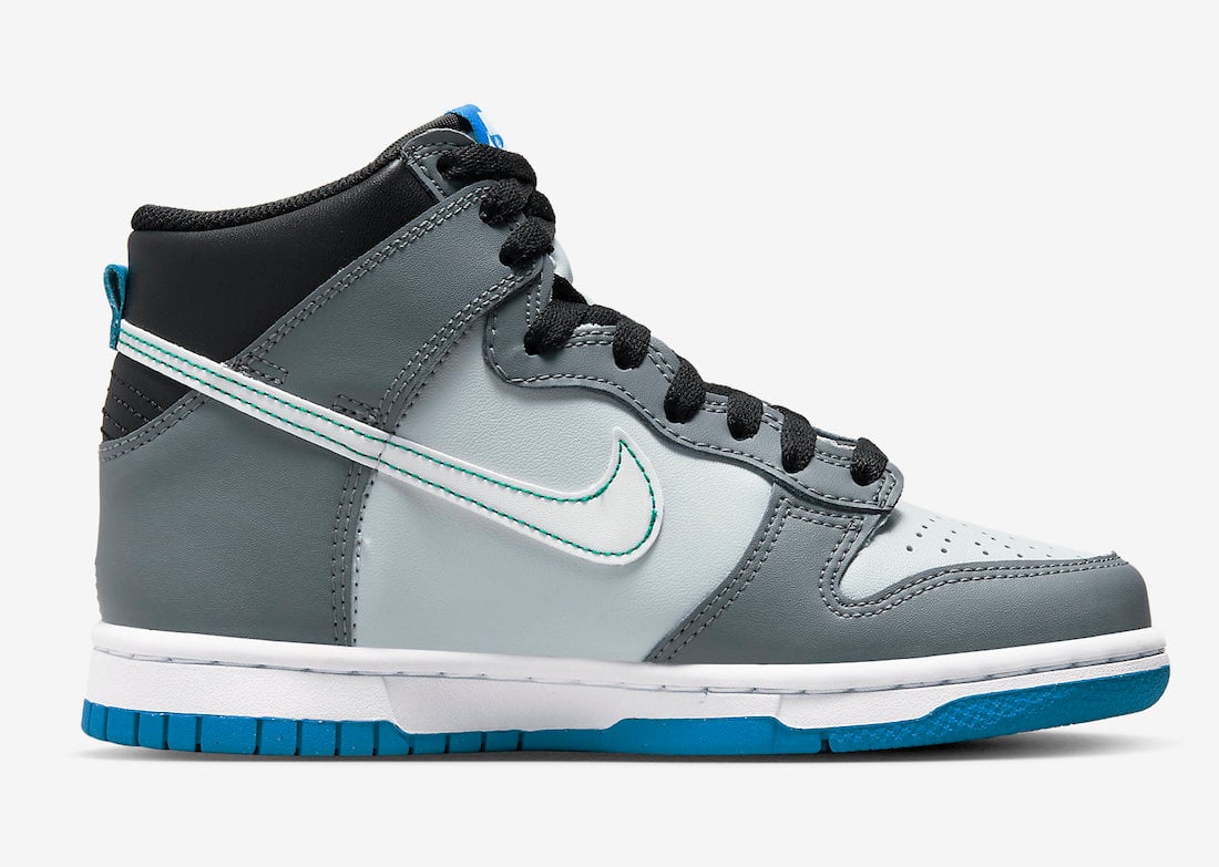 Nike Dunk High GS Grey Blue DB2179-007 Release Date Info