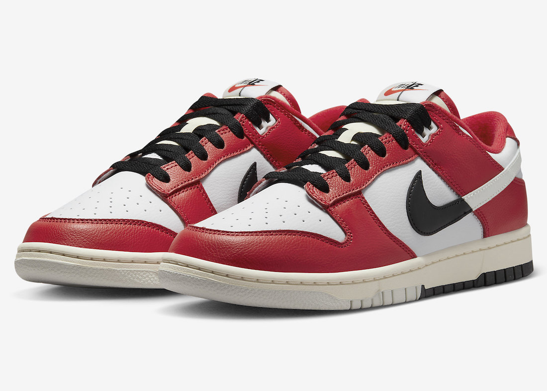 Nike Dunk Low ‘Chicago Split’ Official Images