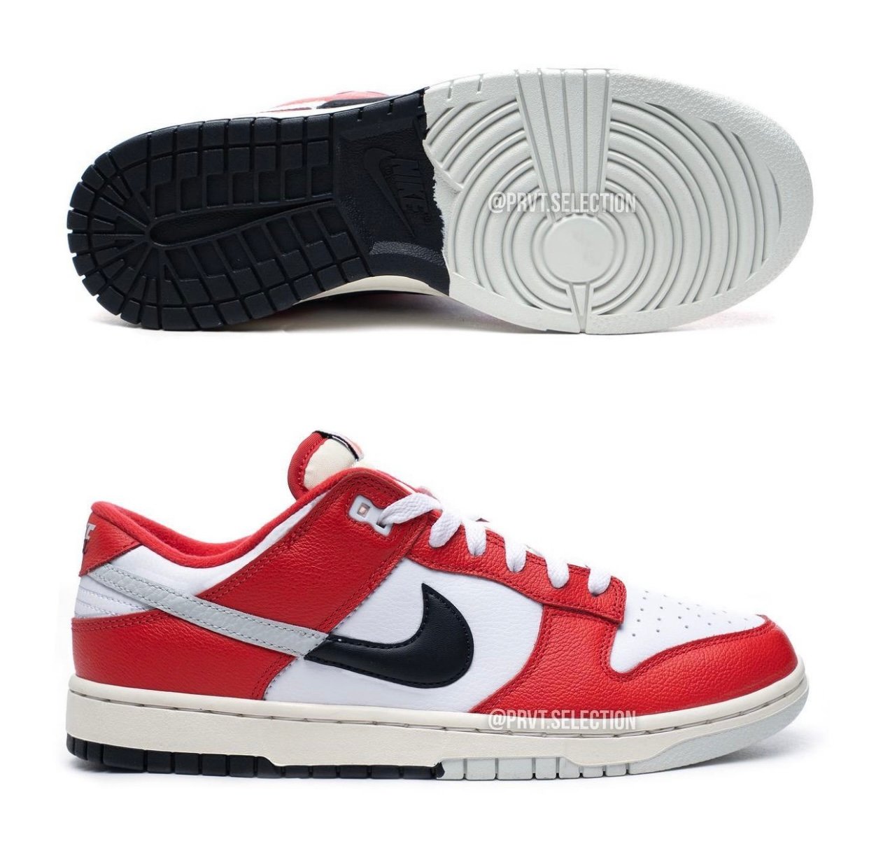 Nike Dunk Low Chicago Split University Red Nike Dunk Low Chicago Split University Red DZ2536-600 Release Date