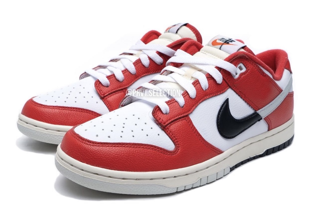 Nike Dunk Low Chicago Split University Red Nike Dunk Low Chicago Split University Red DZ2536-600 Release Date