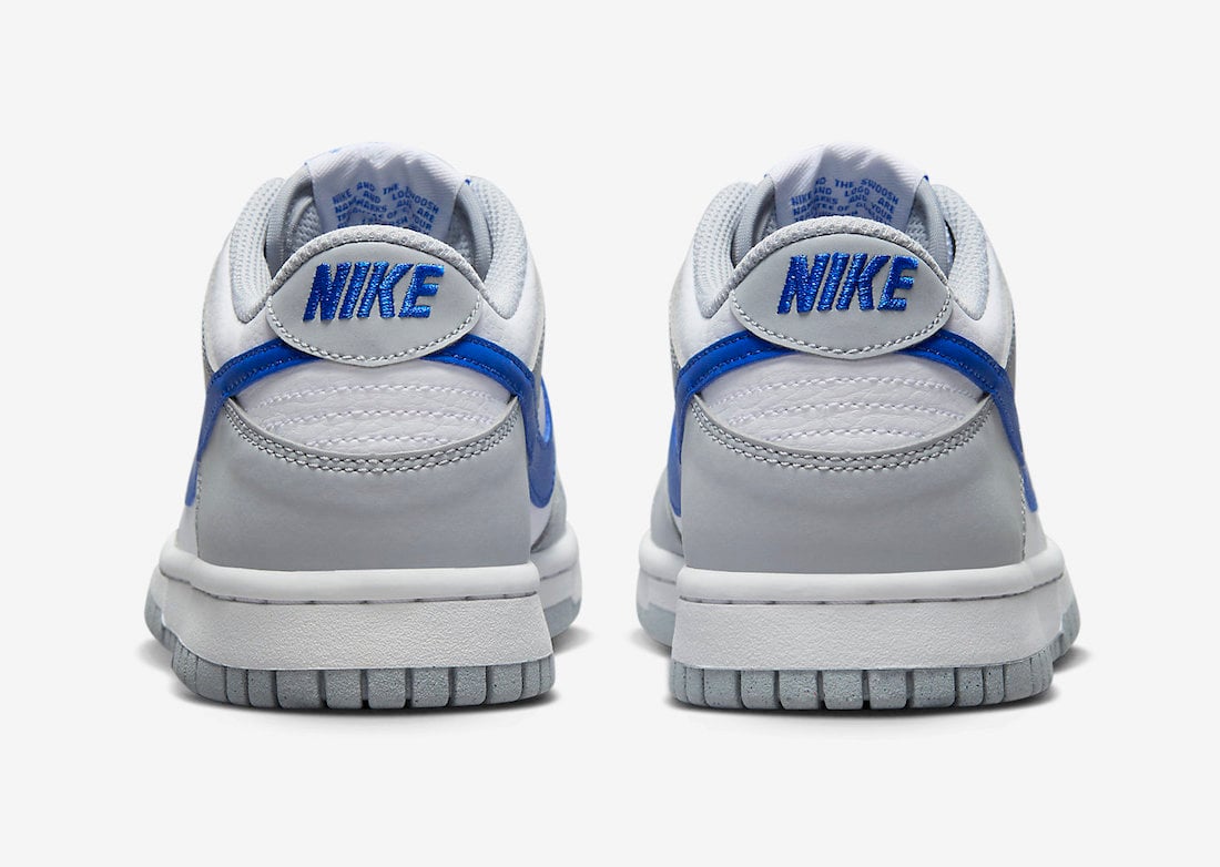 Nike Dunk Low GS White Grey Blue FN3878-001 Release Date Info