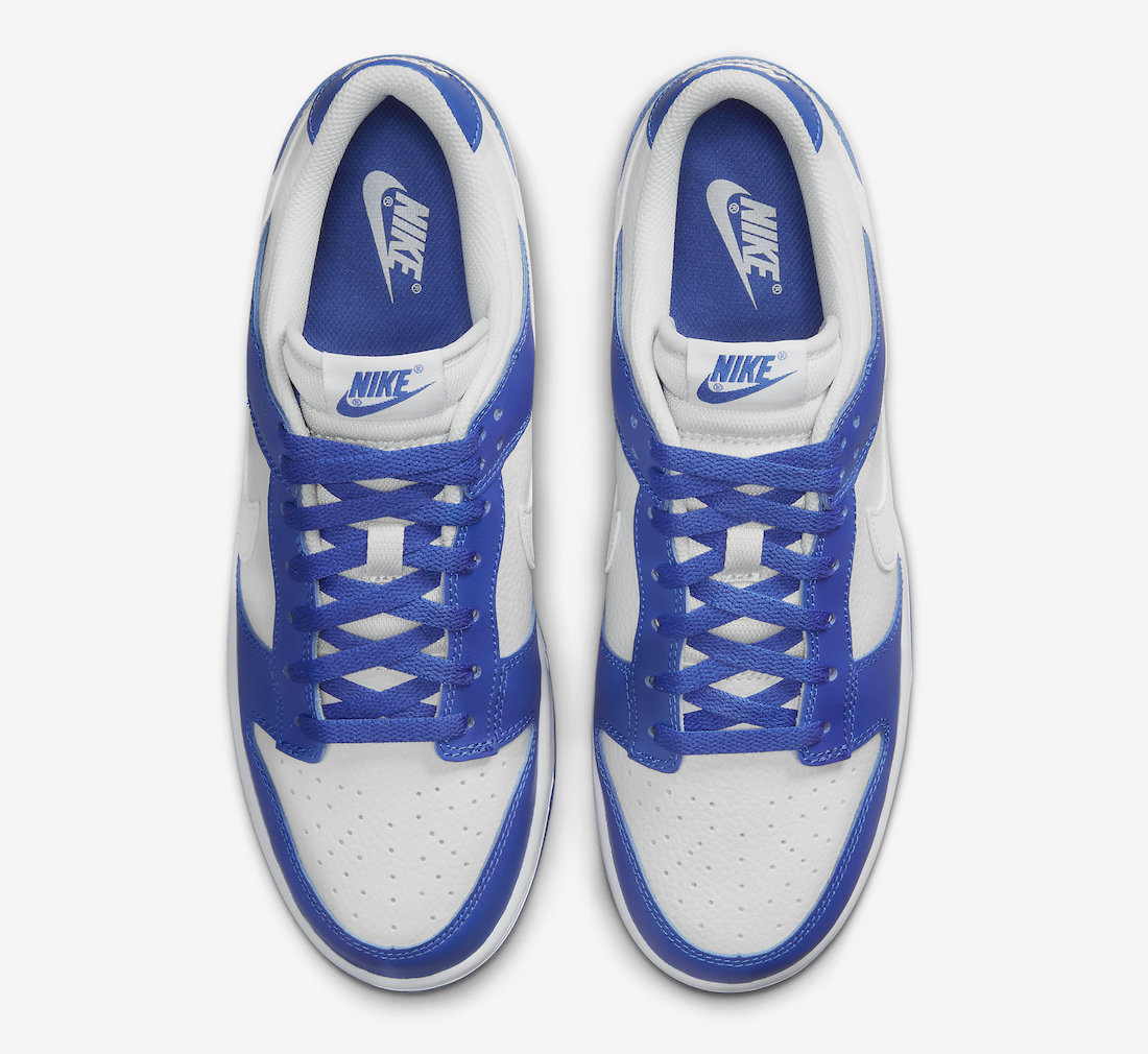 Nike Dunk Low Kentucky Alternate Blue White FN3416-001 Release Date Info