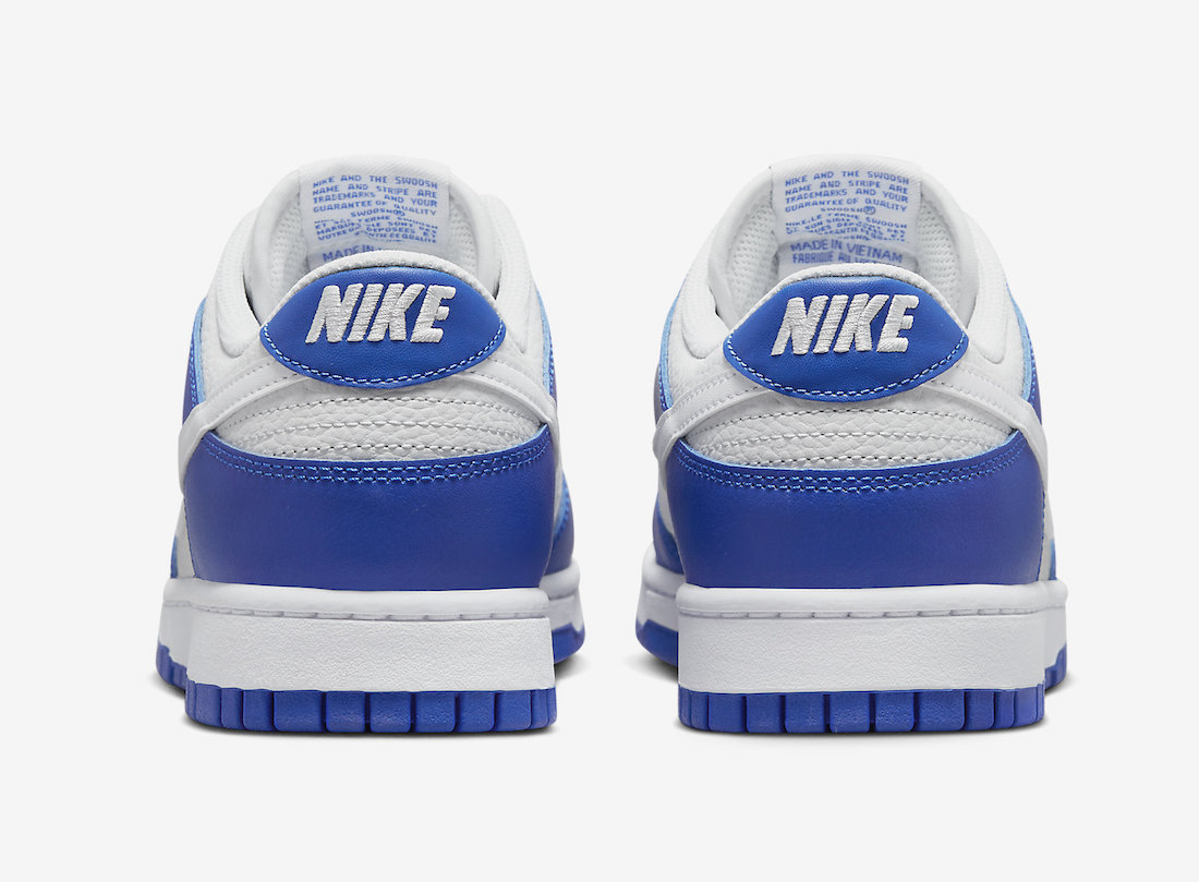 Nike Dunk Low Kentucky Alternate Blue White FN3416-001 Release Date Info