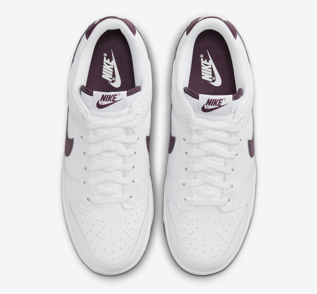 Nike Dunk Low Night Maroon DV0831-102 Release Date Info