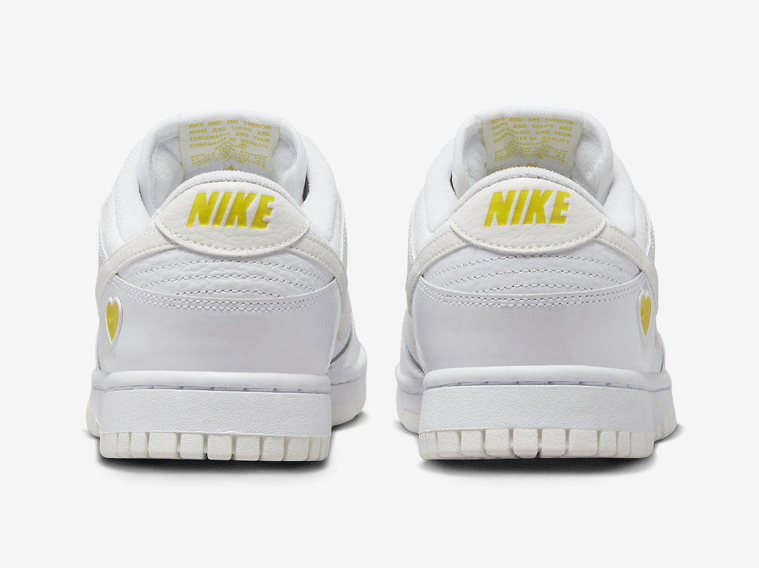 Nike Dunk Low Yellow Heart FD0803-100 Release Date + Where to Buy ...