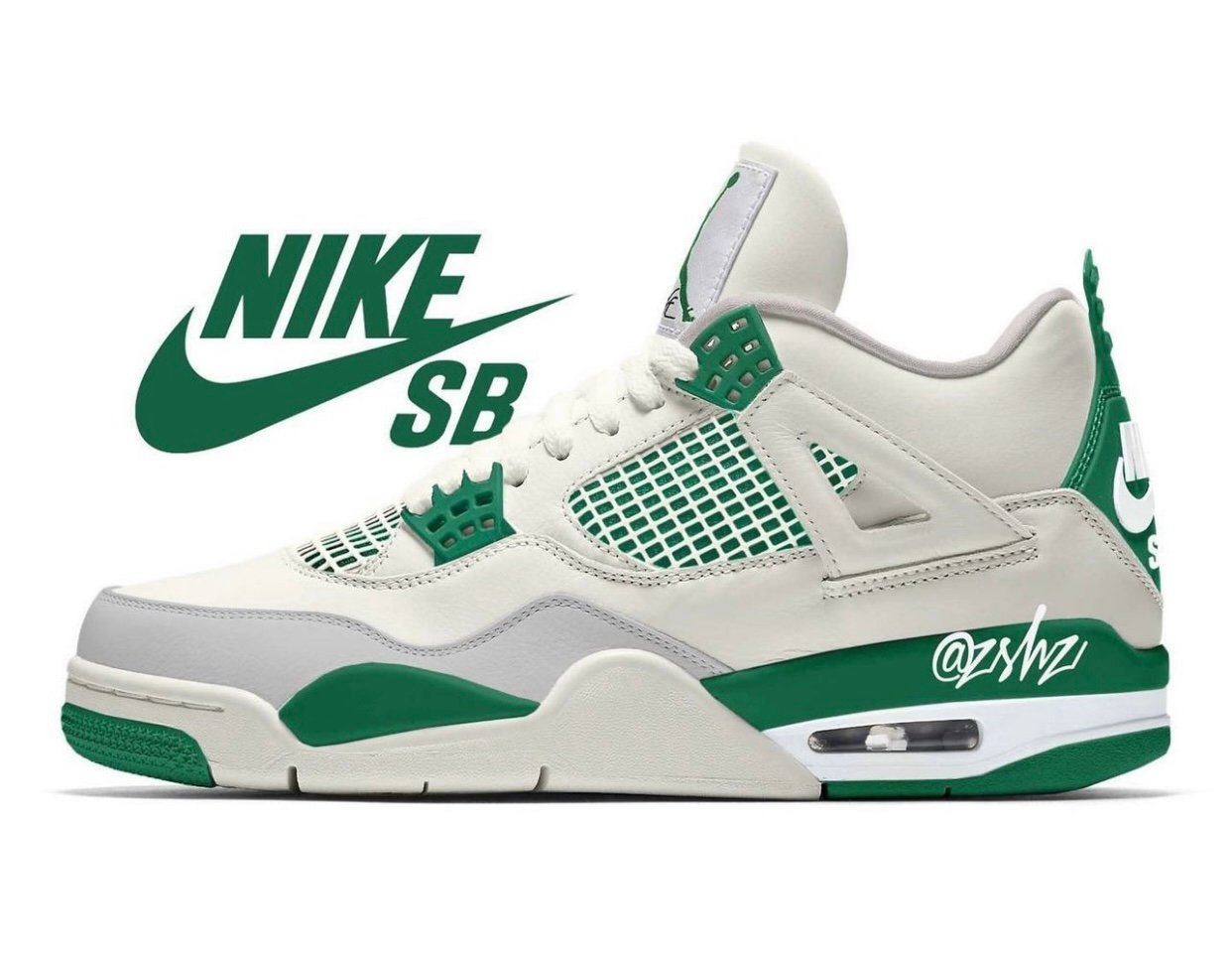 Nike SB x Air Jordan 4 ‘Pine Green’ Debuts March 2023 | LaptrinhX / News