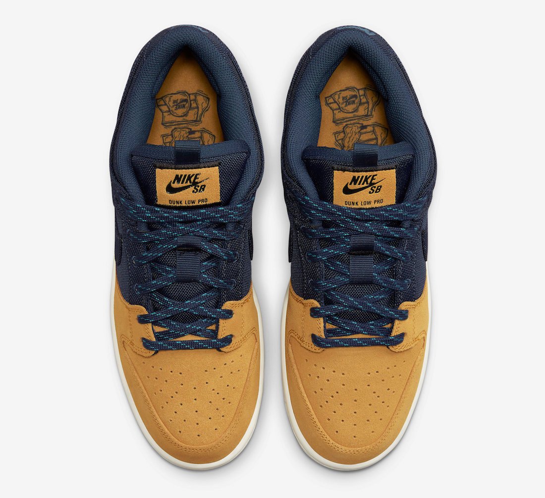 Nike SB Dunk Low Midnight Navy Desert Ochre DX6775-400 Release Date