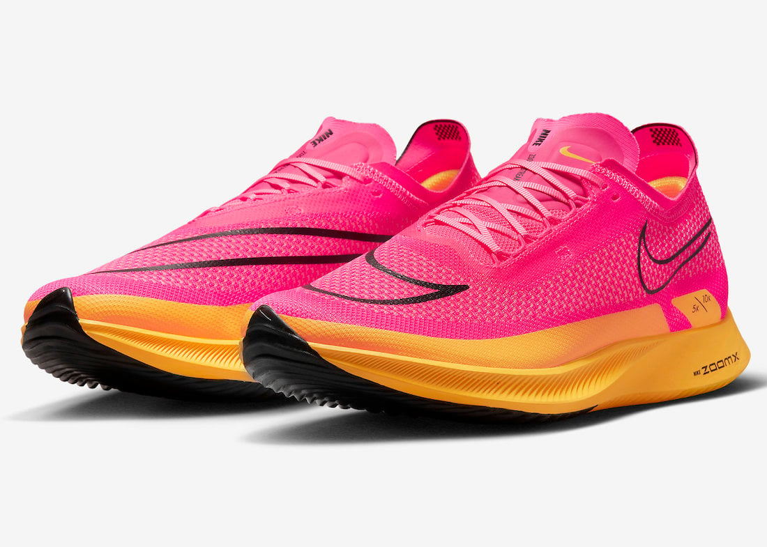Nike ZoomX Streakfly in Hot Pink and Laser Orange