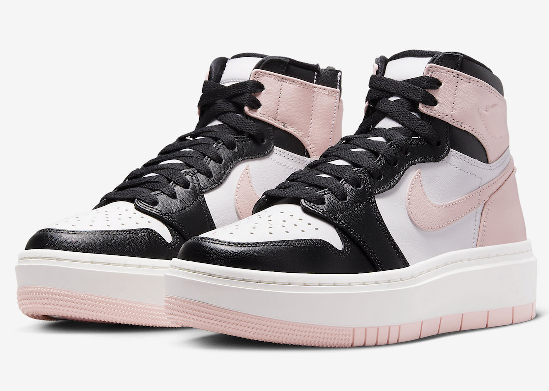 Air Jordan 1 Elevate High ‘Black Toe’ with Pink Accents